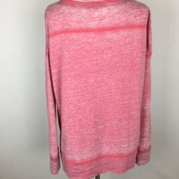 Lucky Lotus Pink Eye Graphic Sweatshirt  Top Small - Picture 4 of 7